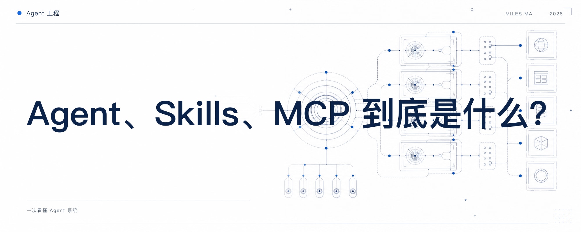 一次看懂 Agent 系统