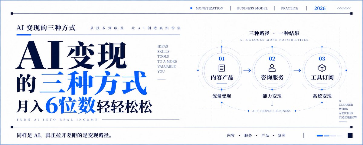 AI 变现的三个方式