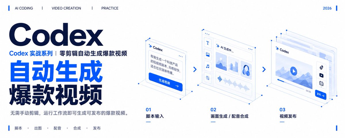 Codex 自动生成视频