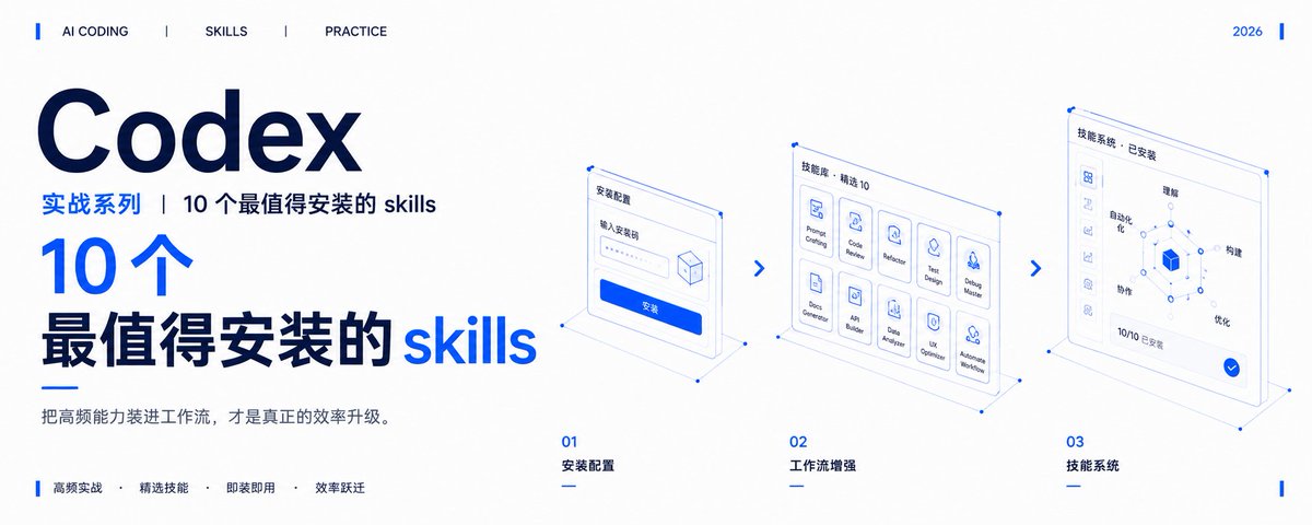 Codex 的 10 个实用 Skills