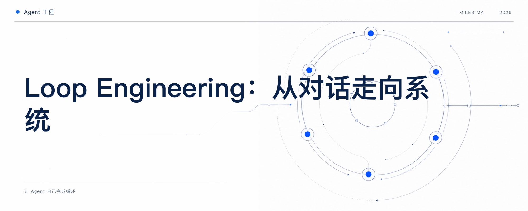 让 Agent 自己完成循环