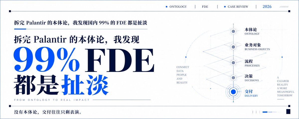 Palantir 本体论与 FDE
